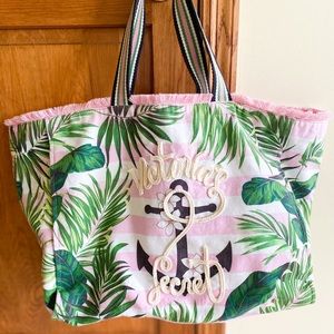 Victoria Secret Paradise Beach Tote Bag.